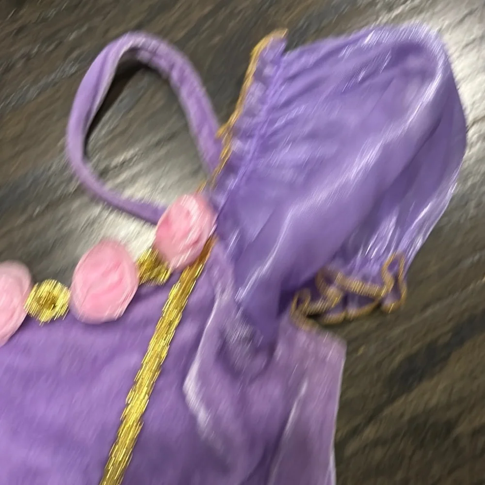 Purple Princess Kids Costume by Kid Kraft (size Large) - Picture 4 of 12